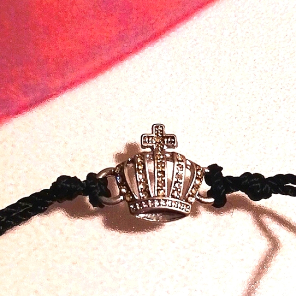 JUICY COUTURE Friendship string cord bracelet